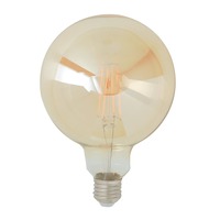 E27 - FAN I-LUXA-V-E27-G95 Dekorativní LED žárovka LUXA jantar E27 8W 806LM 2500K 300° 95x135MM 15000h CRI80 - FANEUROPE
