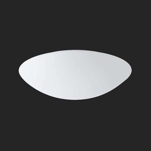 Nouzová - OS AUR59530 AURA 4 stropní/nástěnné skleněné svítidlo bílá IP43 4000 K 20W LED nouzové kombinované 3 h (původní kód OS 59530) - OSMONT - foto 1