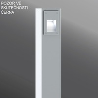 Sloupková - LGM RA-10751-W30-01 Venkovní stojací svítidlo RADO 1 BOLLARDS LED 4W 3000K 124lm IP65 černá RAL9011 - LIGMAN