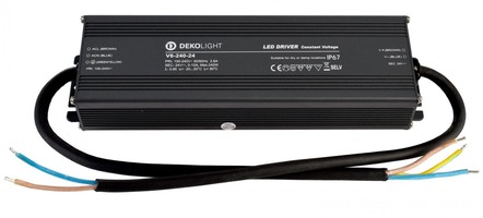 Stabilizované napětí - IMPR 872089 Deko-Light napájení IP CV V6-240-24 konstantní napětí 0-10000 mA IP67 24V DC 240W