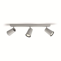 Bodová - PH 50573/48/PN Bodové svítidlo Philips Paisley 50573/48/PN šedé 3x max.10W - PHILIPS (915005529801)