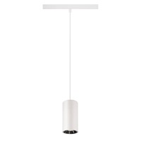 Lištové Magnetic SLV - LA 1006860 NUMINOS® S 48V TRACK DALI závěsné svítidlo, bílá / chrom, 16W, 1350lm, 4000K, CRI90, 20° - BIG WHITE (SLV)