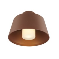 Přisazená - LA 1007582 PHOTONI stropní přisazené svítidlo, kónické, 1x max. 13 W, E27, rezavá - BIG WHITE (SLV)