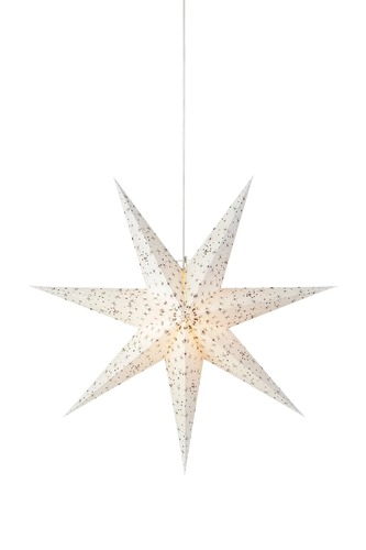 Interiérové dekorace - MAR 704910 Olivia bílá závěsná hvězda 75 cm - Markslöjd - foto 1
