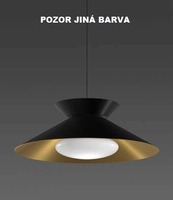 Kónická - BPM 410011.03.PN.WH-CB.OP.ST.9.30 Závěsné svítidlo VENISE Ø450mm bílá / korálová 30W Ra90 3000K - BPM