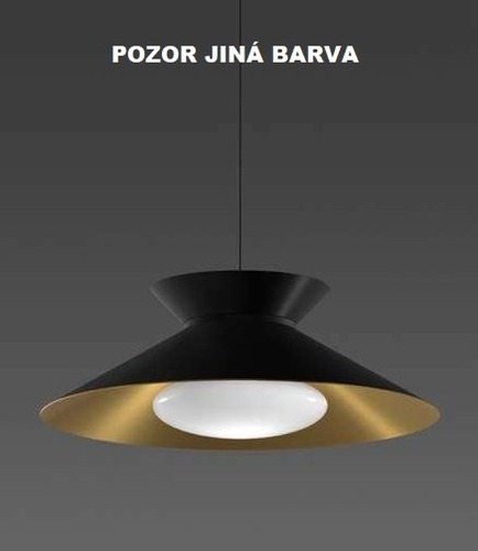 Kónická - BPM 410011.03.PN.WH-CB.OP.ST.9.30 Závěsné svítidlo VENISE Ø450mm bílá / korálová 30W Ra90 3000K - BPM - foto 1