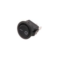 Mechanické vypínače, spínače - Vypínač kolébkový 250V/2A černý