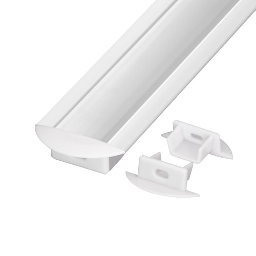 Difuzory a koncovky - Koncovka profilu V5W bílá kulatá - foto 1