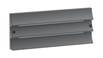 LED nástěnné svítidla - Nástěnná svítidla Hliníková průhledná PC E27 Socket IP54