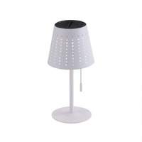 Stolní lampy dekorační - LD 19650-16 Stolní lampa MANDY LED bílá nabíjecí stmívatelná solární 2W 3000K IP44 - LEUCHTEN DIREKT / JUST LIGHT