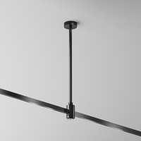 Lištové Magnetic Maytoni Flarity - M TRA158C-B1-B Upevnění ke stropu s napájením střední 300 mm pro magnetickou lištu 24 V Flarity TRA158C-B1-B - MAYTONI