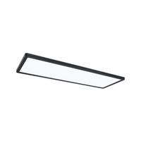 Hranatá - P 71017 LED Panel Atria Shine hranaté 580x200mm 4000K černá - PAULMANN
