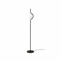 Stojací lampy - FARO 29698 LE VITA černá stojací lampa stmívatelná - FARO