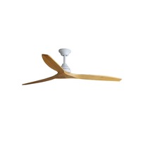Ventilátory - FARO 33728DC ALO L stropní ventilátor bílá/dřevo DC - FARO