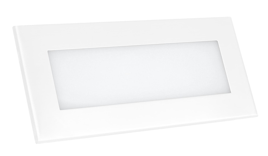 Nouzová - CEN CRT6-054000 LED NOUZOVÉ SVÍTIDLO CORTES ZAPUŠTĚNÉ 5W 4000K 280Lm 110d IP65 180x80x47mm - CENTURY - foto 1