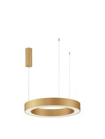 Kruhová - NV 9345640 Závěsné svítidlo MORBIDO zlatý mosazný hliník a akryl LED 50W 230V 2700K - 4000K IP20 vč. dálkového ovládání stmívatelné Tuya - NOVA LUCE