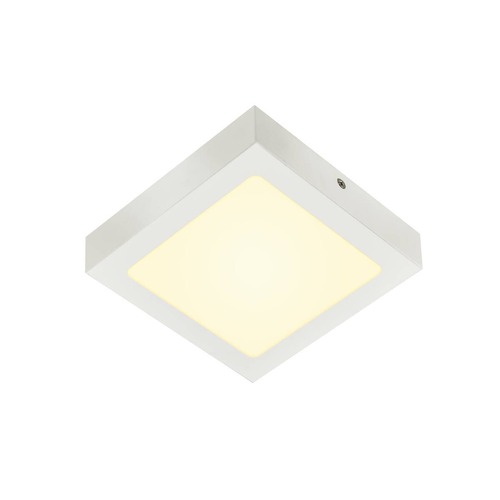 Hranatá - LA 1003018 SENSER 18 Indoor, stropní LED svítidlo hranaté, bílé, 3000K - BIG WHITE (SLV) - foto 1