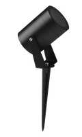 Svítidla pro reflektory (gu10) - Držák lampy Spike Light GU10 IP65 - ČERNÉ BODY