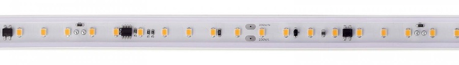Hlavní osvětlení - IMPR 840387 Deko-Light flexibilní LED pásek 2835-84-230V-3000K-50m-PVC Extrusion 220-240V AC/50-60Hz 14,00 W/m 3000 K 1470 lm/m 50000 mm - foto 1