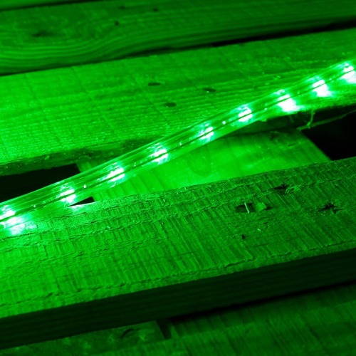 Světelné kabely - DLED LEDRL30G-1 DecoLED LED hadice - 1m, zelená - foto 1
