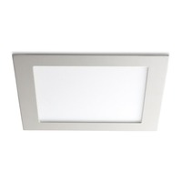 Hranatá - RED R10284 Zápustné svítidlo SLENDER čtvercové bílé 230V LED 14W, 3000K, 1260 lm - RED - DESIGN RENDL