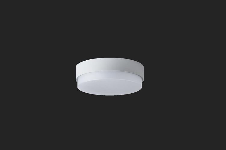 Nástěnná - OS TRI57215 TRITON 1 stropní/nástěnné průmyslové plastové svítidlo stříbrná / bílá IP65 3000 K 19W LED nouzové kombinované 3 h (původní kód OS 57215) - OSMONT - foto 1
