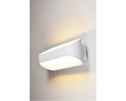 Nepřímé osvětlení - KHL K50709.01.WS.WH-WH.ST.8.30 507091WWW3   Nástěnné svítidlo SERENA bílé LED 6W 3000K 150X100mm kulaté - KOHL-Lighting (starý kód: KHL K50715.W.3K)