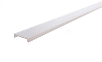 Plexi pro Al profily - IMPR 983045 Kryt P-01-20 mléčná délka 2m - LIGHT IMPRESSIONS