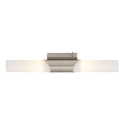 Koupelnová - BRI 2125022 Nástěnné svítidlo 43,5 cm 2x E14 40W matný nikl (starý kód: BRI 2125-022) - BRILONER - foto 1