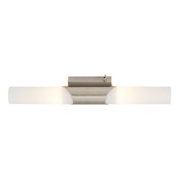 Koupelnová - BRI 2125-022 Nástěnné svítidlo 43,5 cm 2x E14 40W matný nikl - BRILONER