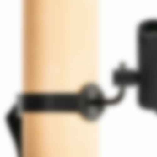 Reflektory - FARO 75703-233DR CLAP lampa s držákem na strom, černá 6W 3000K 38st. - FARO - foto 1