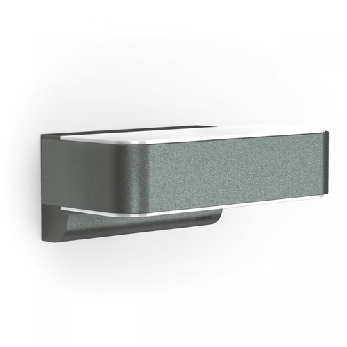 Nástěnná - STEIN 065706 Venkovní nástěnné svítidlo LED L 810 SC 9,8W 3000K IP44 antracit 110080837 Bluetooth se senzorem - STEINEL - foto 1