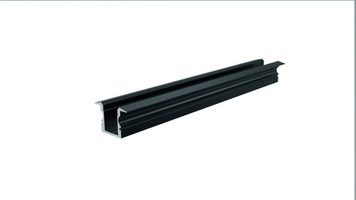 Al profily k zapuštění - IMPR 975103 ET-02-08 vysoký T-profil pro 8 - 9,3 mm LED pásek matná černá - LIGHT IMPRESSIONS