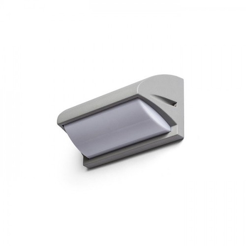 Nástěnná - RED R12571X VÝPRODEJ VZORKU - MORA nástěnná stříbrnošedá 230V E27 18W IP54 - RED - DESIGN RENDL - foto 1