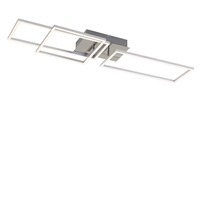 Hranatá - BRI 3136-018 LED rám 92,8 cm 15W 1500lm chrom - BRILONER