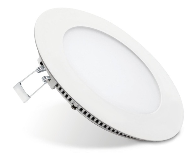 Kruhová - CEN PT-038530 LED PANEL PTONDO KRUH ZAPUŠTĚNÝ 85x15mm 3W 3000K 180Lm 120d IP20  - CENTURY - foto 1