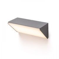 Nástěnná - RED R13504X VÝPRODEJ VZORKU - ANDANTE nástěnná antracitová matny akryl 230V LED 21W IP65 3000K - RED - DESIGN RENDL
