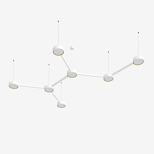 Dekorativní - LU 27.K1.60 Závěsné svítidlo INFINITY II 108,4W LED 3000K akrylátové sklo bílá 27.K1.60 - LUCIS - foto 1