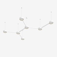 Dekorativní - LU 27.K1.60 Závěsné svítidlo INFINITY II 108,4W LED 3000K akrylátové sklo bílá 27.K1.60 - LUCIS