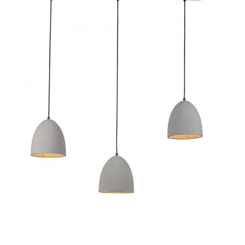 Vícečetná - PN 2233-22 ETON Závěsné svítidlo beton 3x E27 40W - PAUL NEUHAUS - foto 1