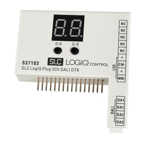 Ovladače pro vícebarevné LED pásky, RGB, RGBW - SLC S37103 SLC LogiQ Plugin 2CH DALI DT8 - TLG - foto 1