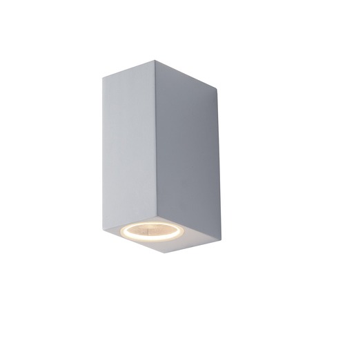 Nástěnná - FAN I-QUBO-AP2 BCO Venkovní nástěnné svítidlo Qubo bílé, 2xGU10, IP54, 15,1 x 9,3 x 6,7 cm - FANEUROPE - foto 1