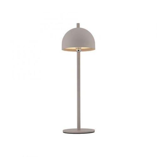 Stolní lampy dekorační - LD 19244-39 Kolekce Schöner Wohnen LED bateriové stolní svítidlo BELLIES, písková barva, nabíjecí, USB, 3000K - JUST LIGHT - foto 1