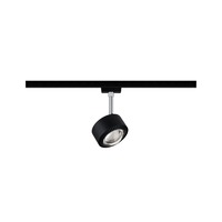 Svítidla - P 96927 URail LED-spot Aldan 9W černá mat/chrom 2700K kov/umělá hmota stmívatelné - PAULMANN