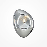 Dekorativní - M MOD306WL-01CH Nástěnné svítidlo Mabell 40W chrom kov/sklo designové - MAYTONI