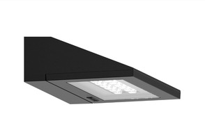 Nástěnná - LGM VK-30001-T3-30-1 Nástěnné svítidlo VEKTER 1 LED 20W 1694lm 3000K černé IP65 (LGM VK-30001-T3-W30-01) - LIGMAN