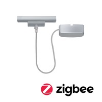 Lišty a příslušenství - P 95670 URail napájecí kabel 1m max. 100W matný chrom - PAULMANN