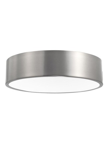 Kruhová - NV 8218404 Stropní svítidlo FINEZZA stropní svítidlo nikl satén kov a akrylový difuzor E27 3x12W - NOVA LUCE - foto 1