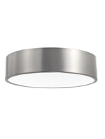 Kruhová - NV 8218404 Stropní svítidlo FINEZZA stropní svítidlo nikl satén kov a akrylový difuzor E27 3x12W - NOVA LUCE