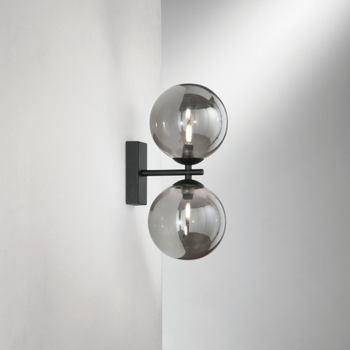 Dekorativní - FAN I-HONEY-AP2-NER Nástěnné svítidlo Honey, černé, 2 x G9, 15 x 16,5 x 23,3 cm - FANEUROPE - foto 1